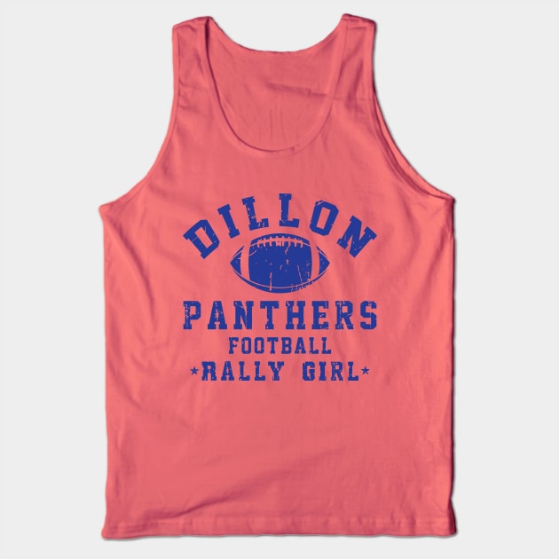 Dillon Panthers Football Rally Girl // FNL FanArt Tank Top by darklordpug